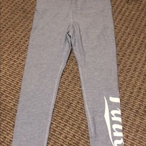 Pink Victoria’s Secret Grey leggings